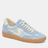 The Gum Sole Court Lace Sneaker in Blue