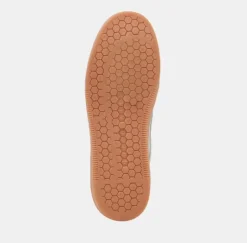 The Gum Sole Court Lace Sneaker in Ivory Multi