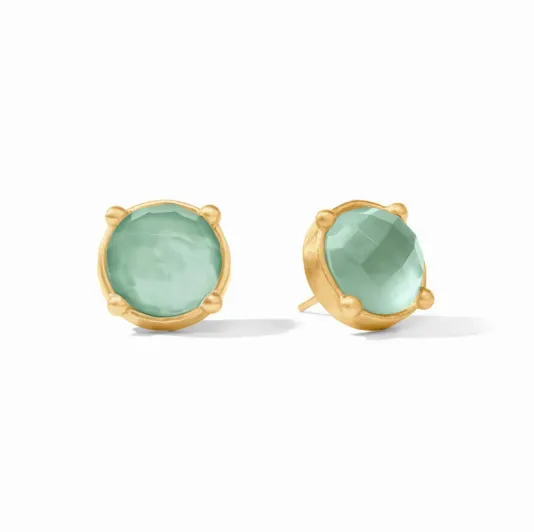 The Honey Stud in Aquamarine