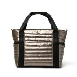 The Jetset Wingman Tote in Pearl Latte