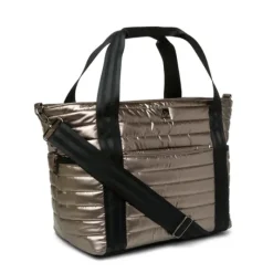 The Jetset Wingman Tote in Pearl Latte