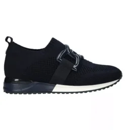 The Knit Slip On Sneaker with Link in Navy