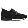 The Knit Slip On Sneaker with Link in Bronze