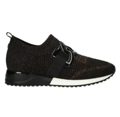 The Knit Slip On Sneaker with Link in Bronze