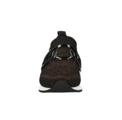 The Knit Slip On Sneaker with Link in Bronze