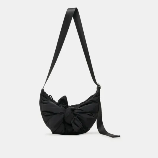 The Knotted Crossbody in Black