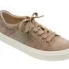 The Lace Sneaker with Chain Detailing in Military