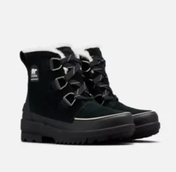 The Lace Snowboot in Black