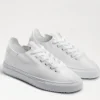 The Leather Lace Sneaker in White