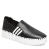 The Leather Slip-On with Side Gore in Black