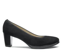 The Low Platform Comfort Pump in Black