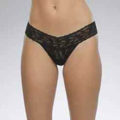 The Low Rise Thong in Black