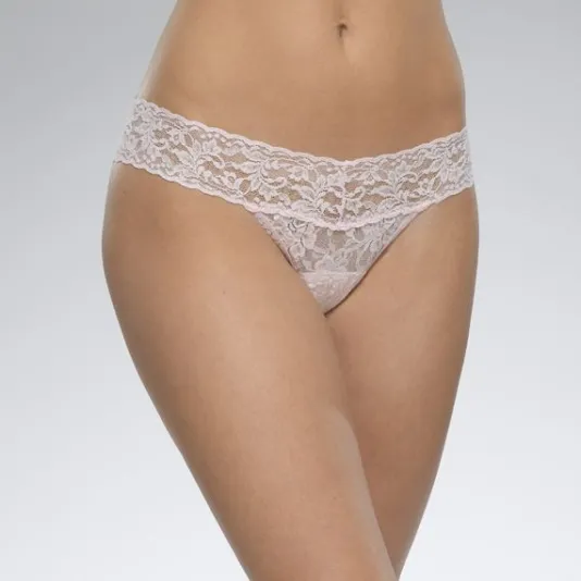The Low Rise Thong in Bliss Pink