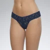 The Low Rise Thong in Navy