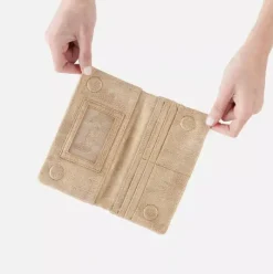 The Lumen Bifold Wallet in Gold Foil
