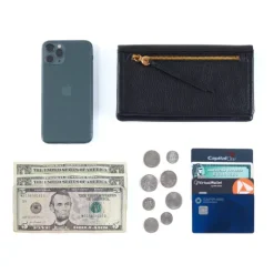The Lumen Bifold Wallet in Black