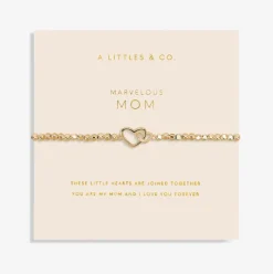 The Marvelous Mom Bracelet in Gold