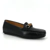 The Moccasin with Bamboo Bit in Black