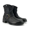 The Moto Bootie in Black
