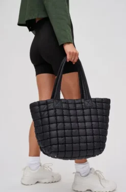 The Nylon Puffer in Black