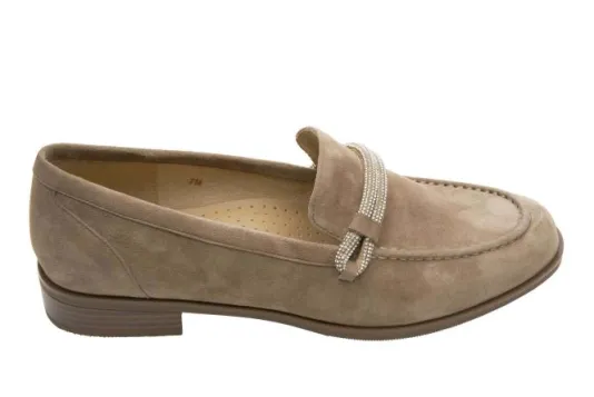 The Pave Loafer in Military