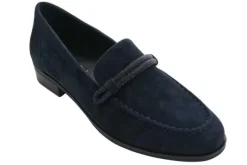The Pave Loafer in Navy