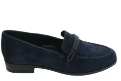 The Pave Loafer in Navy