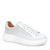 The Perforated Lace Sneaker in White