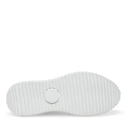 The Perforated Lace Sneaker in White