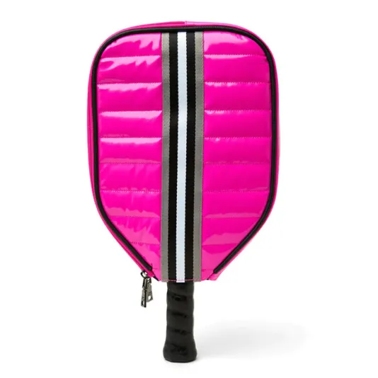 The Pickleball Tote in Pink Patent