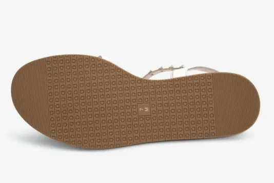 The Pyramid Stud Comfort Sandal in Shell