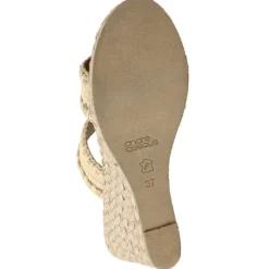 The Raffia 2 Band Espadrille in Sand