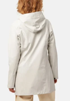 The Rain Jacket in Milk Cream