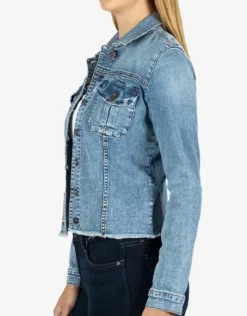 The Raw Hem Jean Jacket in Standard