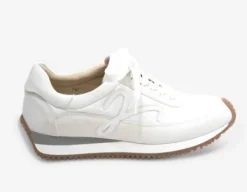 The Retro Lace Sneaker in White