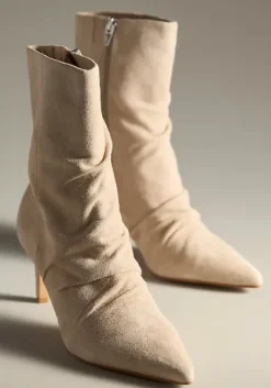 The Roughed Dress Bootie in Dune