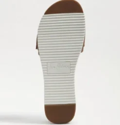 The Sport Slide with Tortoise Buckle in Cuoio