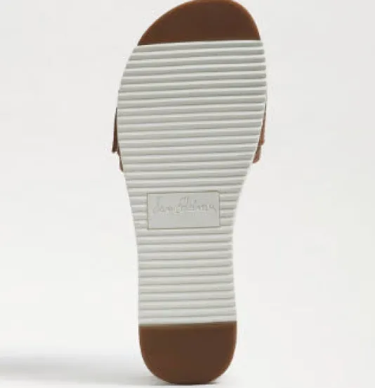 The Sport Slide with Tortoise Buckle in Cuoio