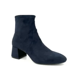 The Stretch Bootie with Inside Zip in Navy
