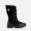 The Tall Lace Snowboot in Black