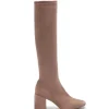 The Tall Stretch Boot in Taupe