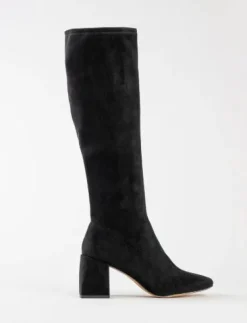 The Tall Stretch Boot in Black