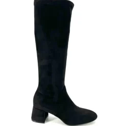 The Tall Stretch Knee Boot In Black