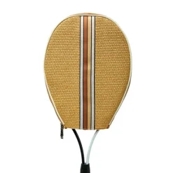 The Tennis Tote in Dune Raffia
