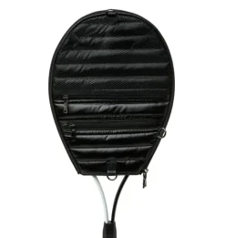 The Tennis Tote in Pearl Black