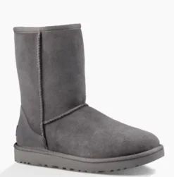 The Ugg Classic Short Boot in Gray