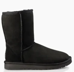 The Ugg Classic Short Boot in Black