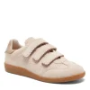 The Velcro Court Sneaker in Blush