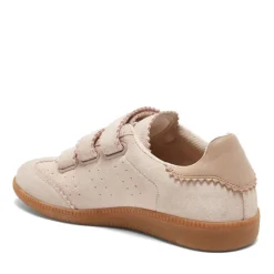 The Velcro Court Sneaker in Blush