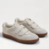 The Velcro Sneaker in Ivory White